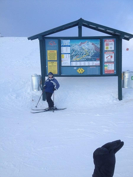Skiing in Jasper Alberta